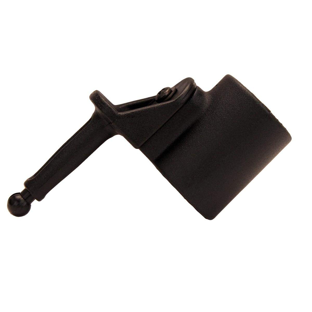 Black sewing machine handwheel clutch knob