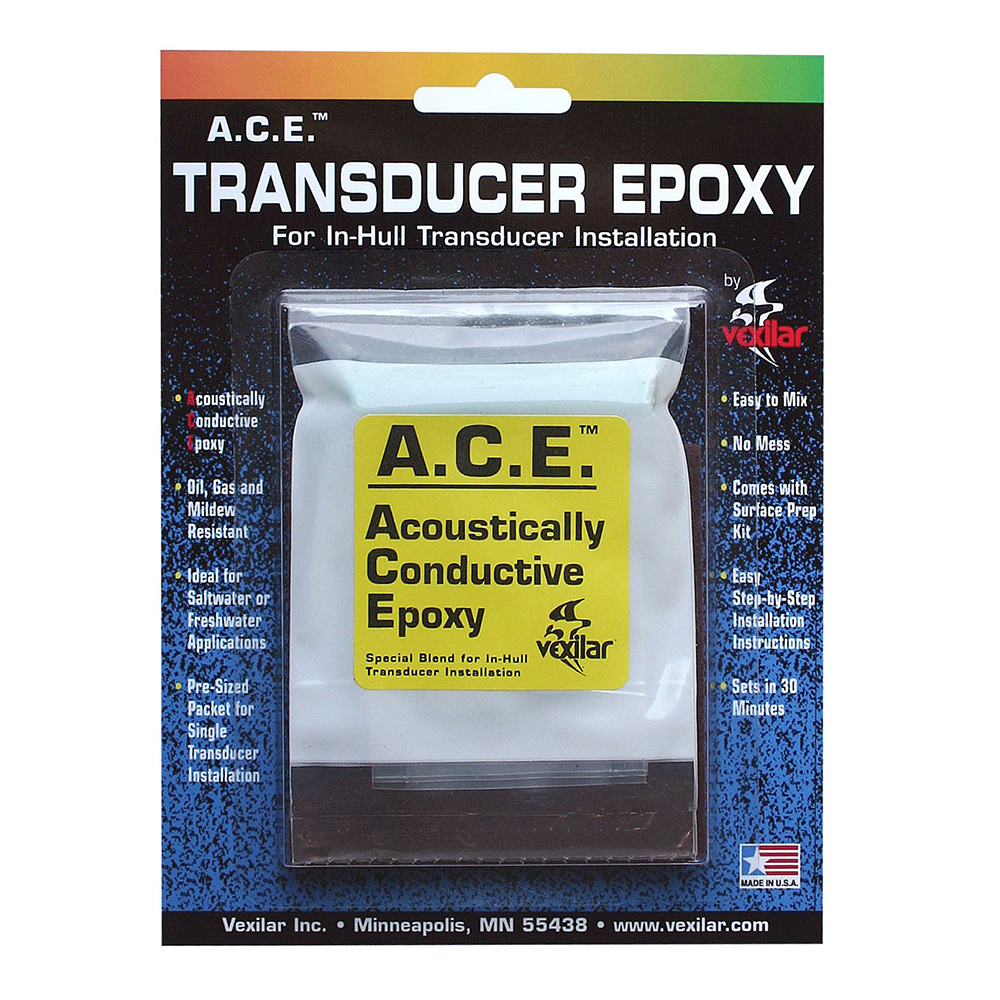 A.C.E. transducer epoxy packaging front view