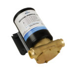 General purpose water pump with brass housing