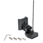 Fish finder boat transducer with screws and Allen key.
