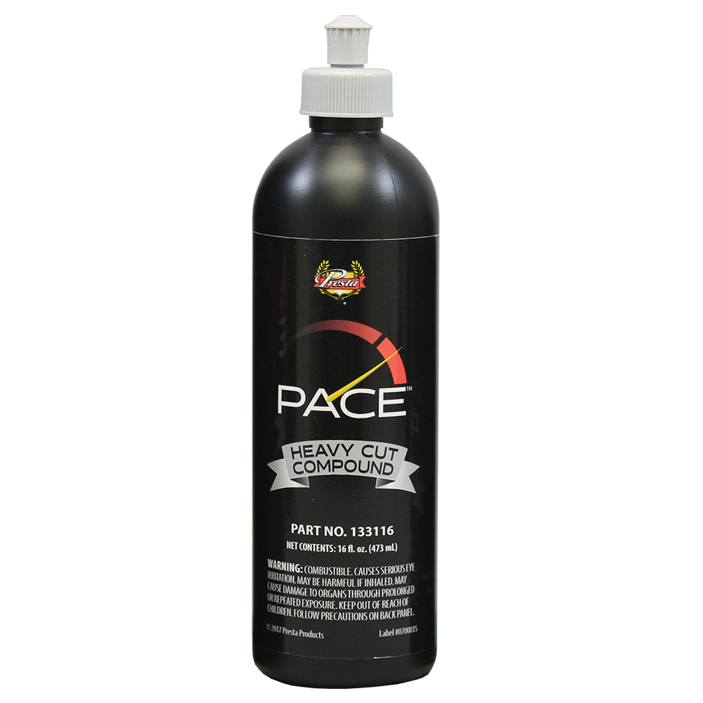 Pace heavy cut compound bottle, 16 oz.