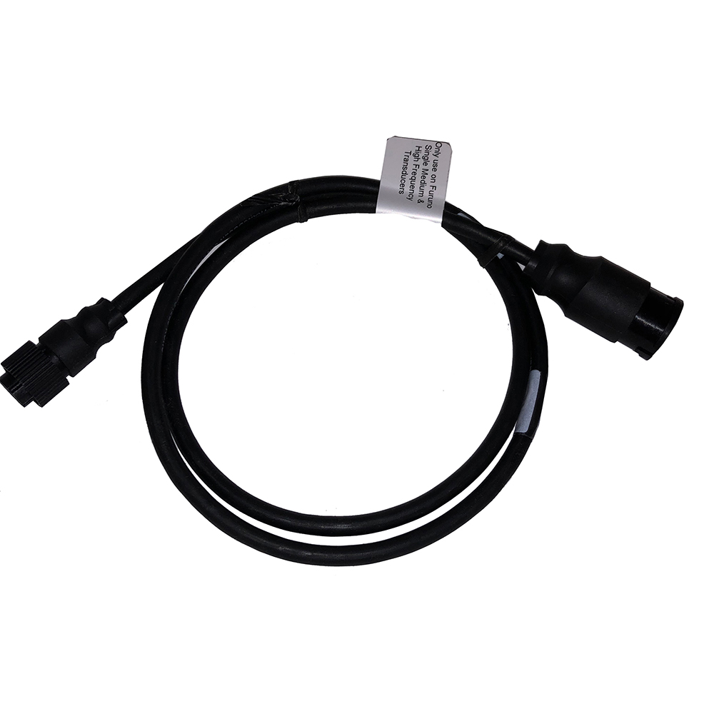Black electrical cable with connectors.