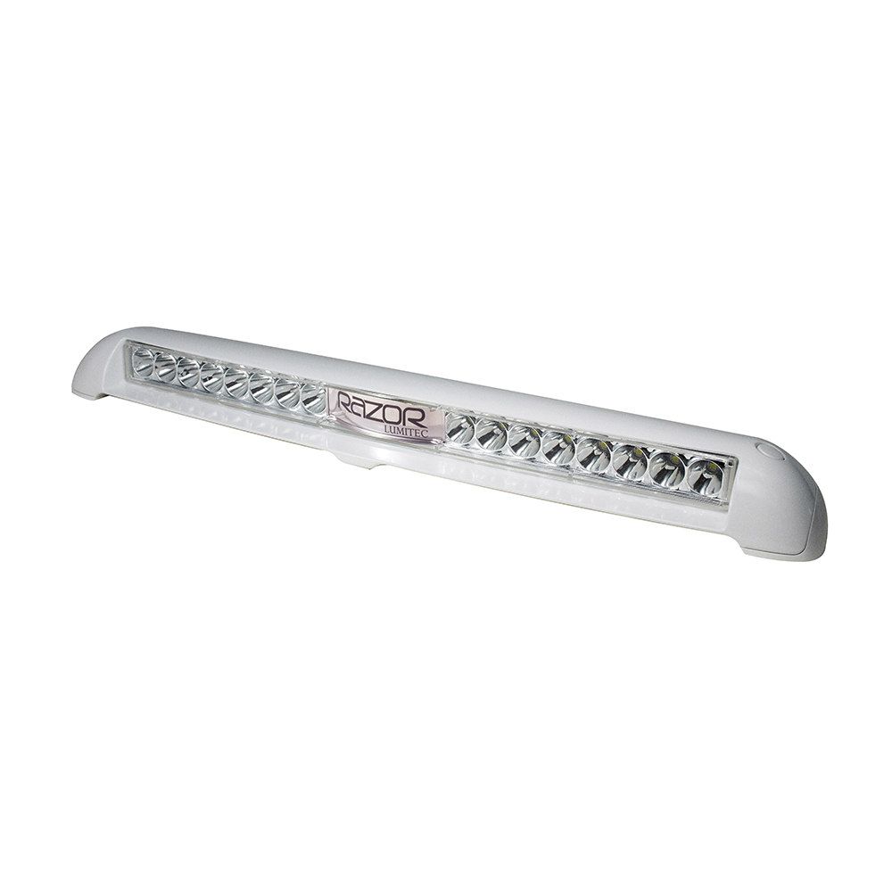 White LED boat light with multiple bulbs