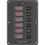 Blue Sea Systems 12V DC switch panel