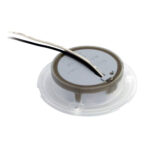 Round LED driver with wires attached