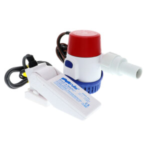 Automatic bilge pump with float switch.