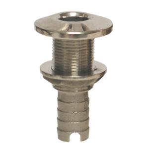 Stainless steel pipe fitting with threaded design