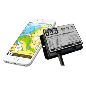 Smart wireless NMEA server with smartphone navigation app.