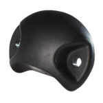 Black plastic corner guard for furniture.