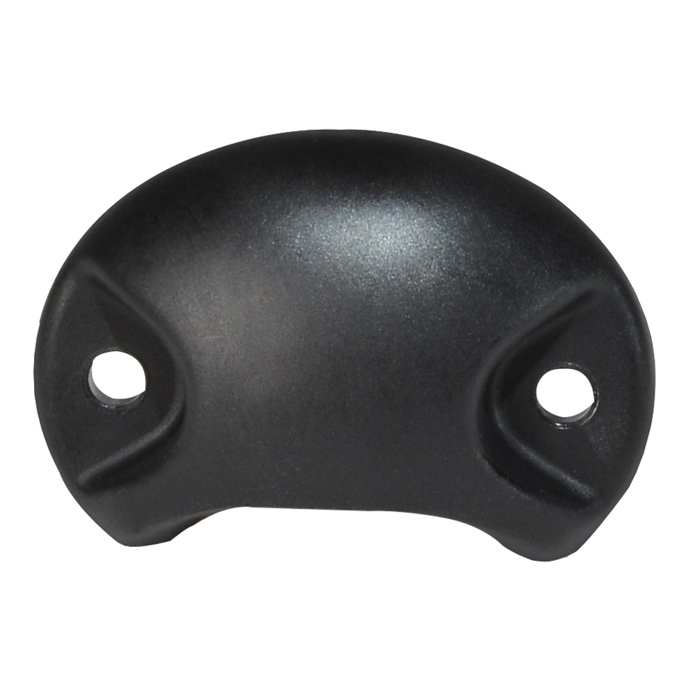 Black metal door hinge bracket