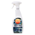 303 Quick Wax spray bottle for car protection.