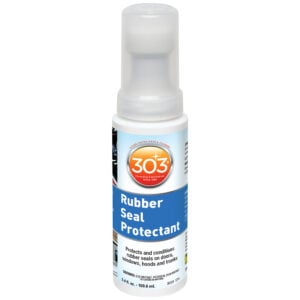 303 Rubber Seal Protectant bottle.