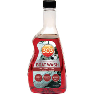 303 Boat Wash UV protectant bottle