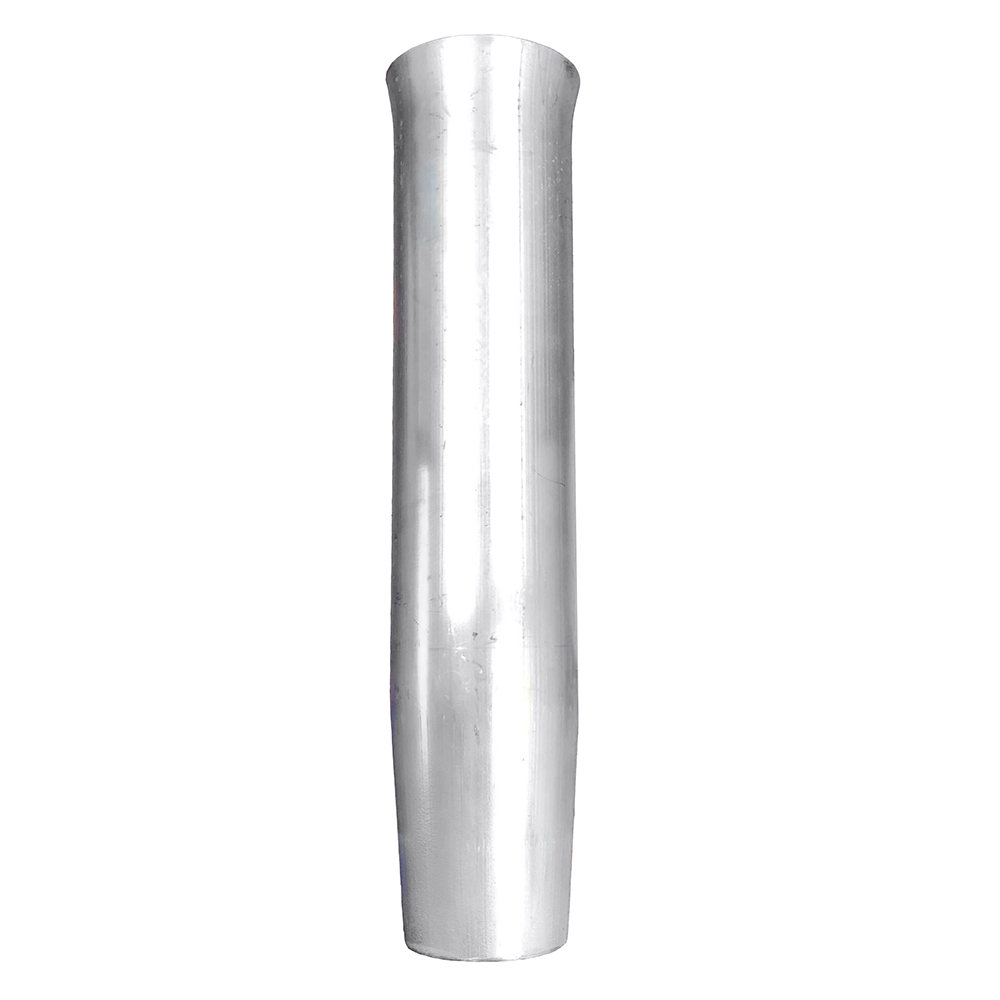 Large industrial cylinder with shiny metallic surface.