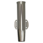 Stainless steel flush mount boat rod holder.