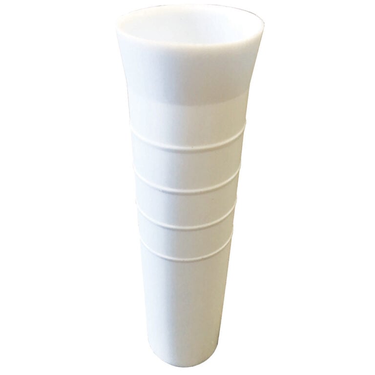 Stack of white plastic cups