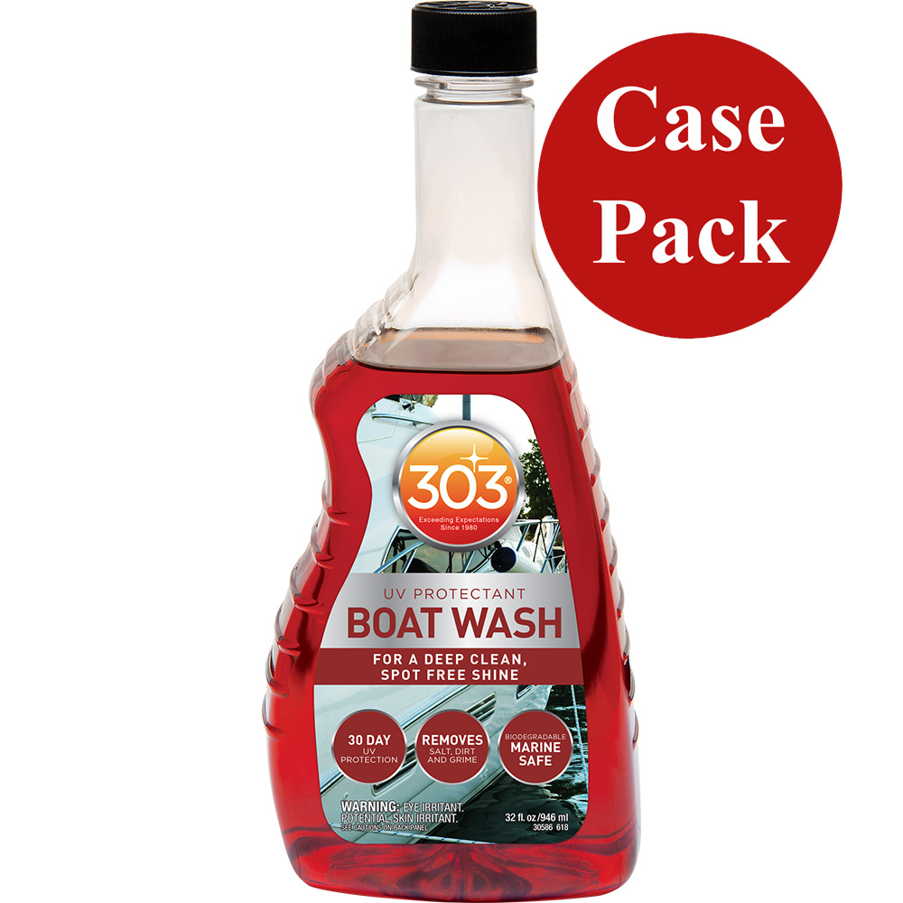 303 Boat Wash case pack with UV protection.