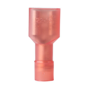 Red insulated female quick disconnect terminal