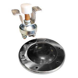 Metal mechanical components with shiny finishes