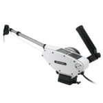 Cannon downrigger for fishing boats