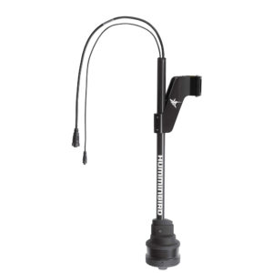 Humminbird fish finder transducer pole with cables