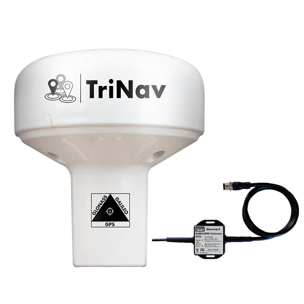 TriNav GPS antenna and cable for navigation systems