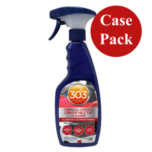 303 cleaner for tonneau cover and convertible top