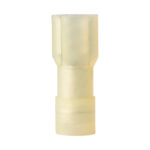 Yellow insulated electrical connector