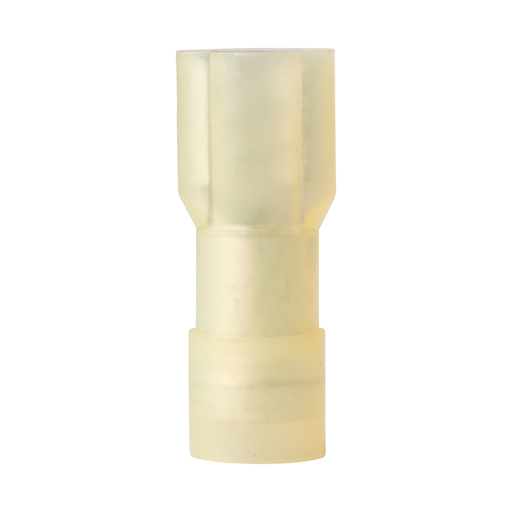 Yellow insulated electrical connector