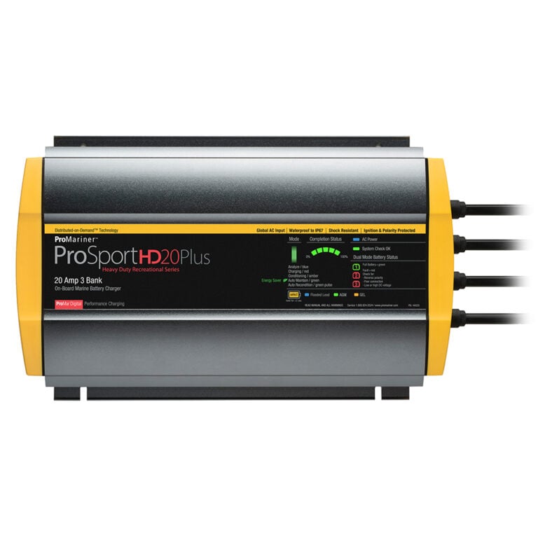 ProMariner ProSport HD20 Plus marine battery charger.
