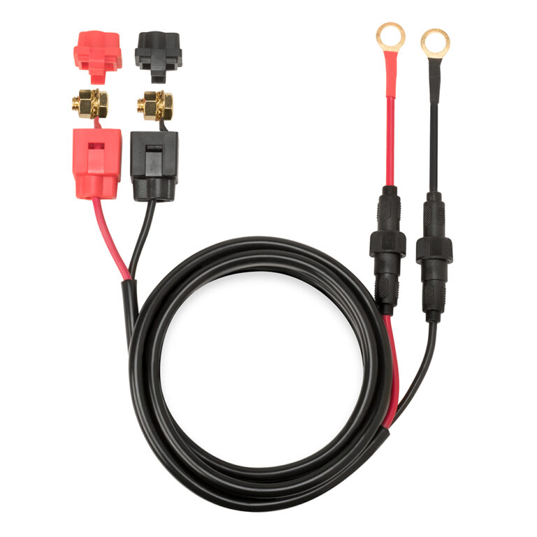 Red and black solar panel cable connectors