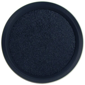 Dark blue textured eyeshadow pan