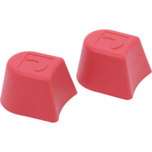 Two red keycaps with backward arrow symbol.