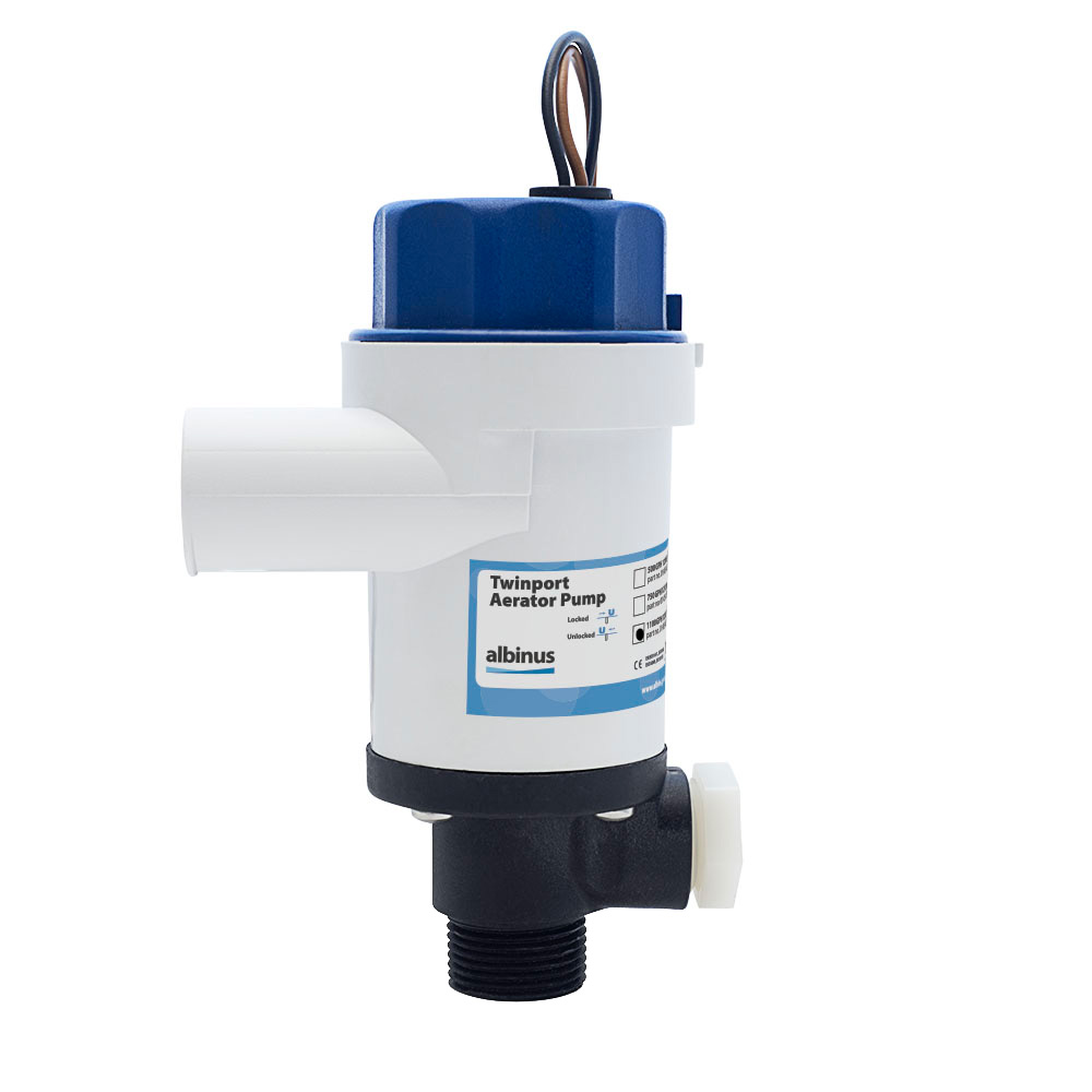 Twinport Aerator Pump by Albinus