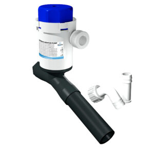 Centrifuge aerator pump with piping attachment