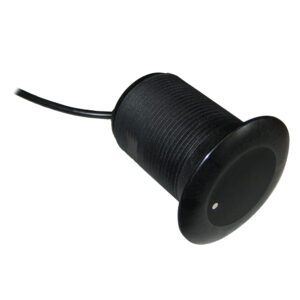 Black LED indicator light with cable.