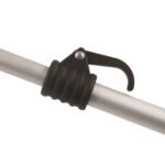 Adjustable clamp on metal pole