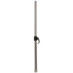 Silver telescopic pole with adjustable handle