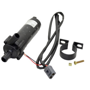 Water pump with wires and mounting accessories