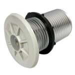 White LED underwater pool light fixture