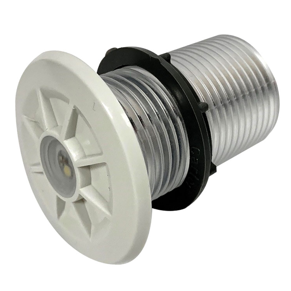 White LED underwater pool light fixture