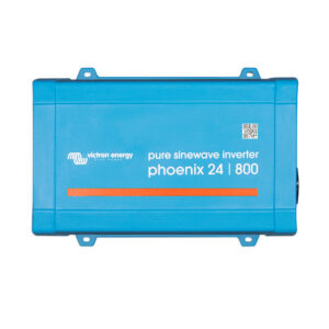 Blue Phoenix sinewave inverter by Victron Energy.
