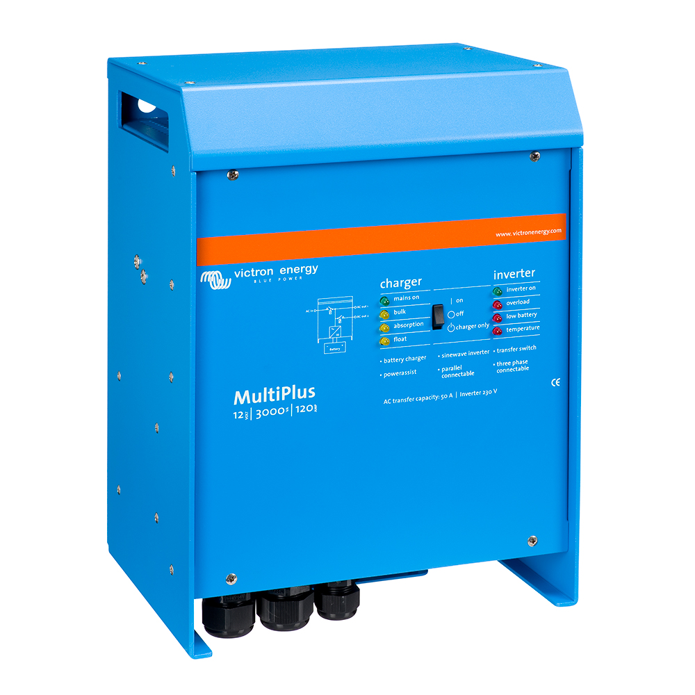 Blue MultiPlus charger inverter device