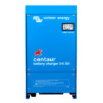 Blue Victron Centaur battery charger front view