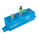 Blue Smart BatteryProtect device with connectors.