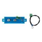 Battery shunt module with digital display and wiring.