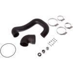 Automotive hose and clamp set with accessories.