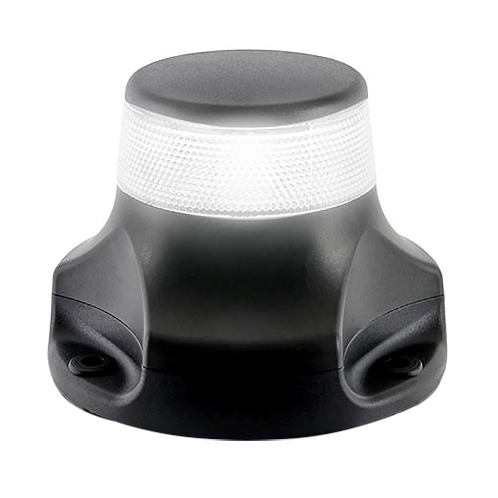 Black LED navigation light for boats