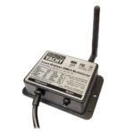 Wireless NMEA multiplexer with antenna and labels.