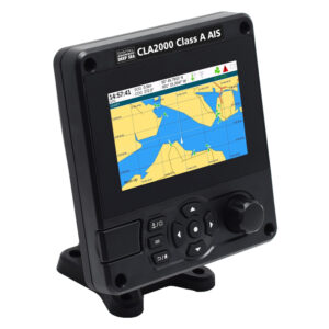 Marine AIS system with digital map display.